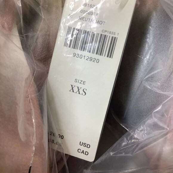 NEW ANTHROPOLOGIE X MAEVE Women's Dress Halter Sheer Printed Maxi Size XXS Multi - Picture 6 of 6